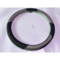 Promotional pu leather Auto car steering wheel cover